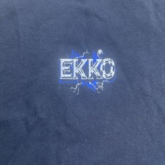 Ekkovision Men’s T-shirt Acid Black Sz: M NWT