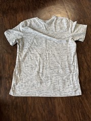 Men’s Company 81 Heather Gray And Red V Neck T Shirts Size XL