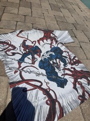 Vintage 1993 Marvel Comics Venom shirt, Single stitch, flaws shown in pictureS