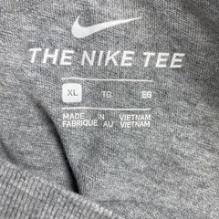 NIKE Just Do It T-Shirt Men’s XL Gray & Black JDI AR5006-011 Sportswear Tee