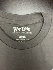 Men’s Ed Big Daddy Roth Rat Fink Flying Eye Hot Rod Gray Cotton T-Shirt M-3XL
