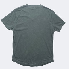Buck Mason Shirt Mens M Green V Neck Slub Cotton Tee Made In USA M11002.102 NWOT