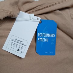 NWT Porter & Ash Performance Tee T Shirt Mens XL Extra Large Brown