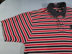 Y2K Independent Skateboard Mens XL Red Short Sleeve Polo Shirt Skater Street 90s