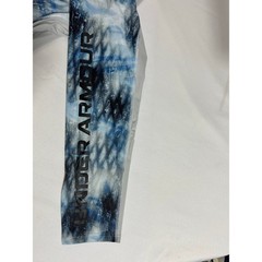 Under Armour Iso Chill Long Sleeve Shirt Mens Size 2XL Blue Black Athletic