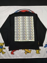 Usher Ushbucks Long Sleeve T-Shirt Back Money Graphic Men’s S