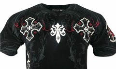 XTREME COUTURE by AFFLICTION Men’s T-Shirt GLORIOUS Tattoo Biker S-5X