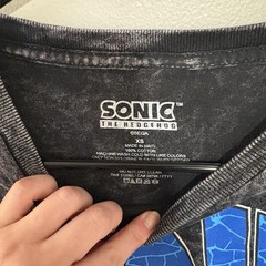 Trendy y2k Sonic Graphic T-Shirt Size adult XS (fits true to size)