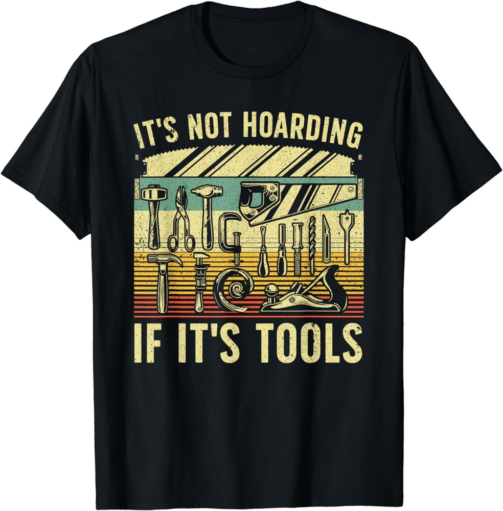 NEW! Funny Woodworker Art Carpenter Wood Working Tool Gift T-Shirt – MADE IN USA