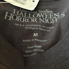 NWT Universal Halloween Horror Nights Menacing Skull Tee Bundle 4pc