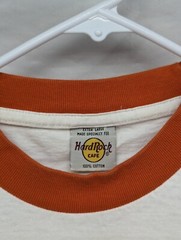 Vintage 2000 Hard Rock Cafe Shanghai Dragon T-Shirt XL Athletic Orange