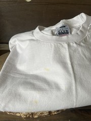 PROCLUB HEAVY WEIGHT SIZE 7XL T-SHIRT WHITE PLAIN PRO CLUB AS IS ITEM EUC