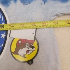 Buc-ee’s 4th Of July SZ. Sm. NWT Tye- Dye Beaver Uncle Sam Tag Date 2020