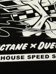 FASTHOUSE – Men’s Short Sleeve L – LARGE – Black – FAST HOUSE F/H – Still Smokin