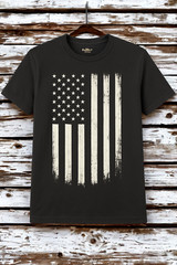 USA Distressed American Flag Vintage 4th of July US Flag Patriotic T Shirt S-XL