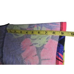 CSG Men’s Neon Hawaiian Tropical Leaf Short Sleeve Tee Shirt Size 2 XL