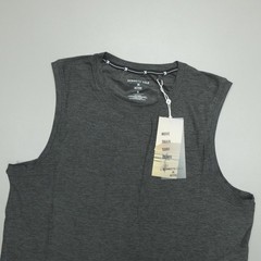 Kenneth Cole Tech Muscle Tee 4 Way Stretch Recycled Black Heather