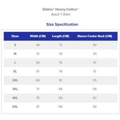 Gildan Men’s Heavy Cotton Crew Neck Short Sleeve T-Shirt Multi Pack