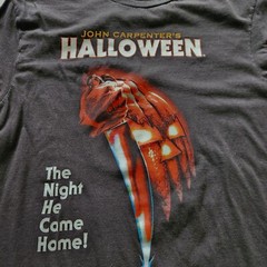 John Carpenter’s Halloween Graphic T Shirt Black Adult L Horror Night Stopped By