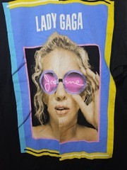 AUTHENTIC Lady Gaga Merch – Joanne World Tour 2017, 2018 Black T Shirt – Size XL
