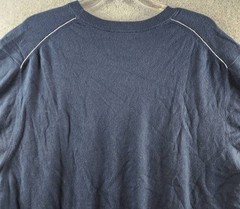 The Men’s Store at Bloomingdale’s Cashmere Blend Sweater Tee XXL True Navy S/S