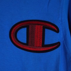 Champion Heritage Men’s Running Wave Long Sleeve Blue T-Shirt