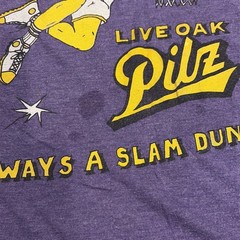 Lot Of 2 Live Oak Pilz (size XSmall)/Electric Jellyfish IPA Shirt (size Small)