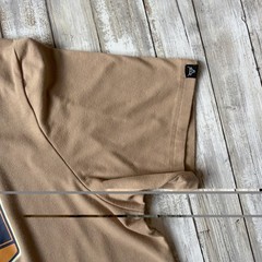 Lost Calf Men’s Short Sleeve T-Shirt Tan/Beige Size Extra Large Cowboy Ranch