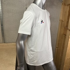 Vintage Le Coq Sportif T-Shirt Men’s XL White Blue Red Retro Sport Logo Tee