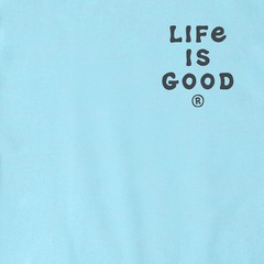 Life is Good 153453 – Men’s Jake Hammock Not Working S/S Crusher-LITE Tee – Aqua
