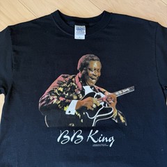 Vintage BB King Shirt Medium Black 2001 Mowtown Jazz Soul Music Memphis