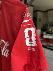 Coca-Cola Men’s Red FIFA 2026 Official Partner Graphic Logo Small Size