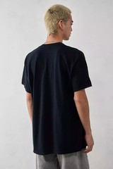 URBAN OUTFITTERS Oversized Men’s T Shirt Size M Washed Black Justice Tarot Logo