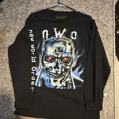 Matt BotvinCotton Terminator NWO limited monthly drop Black Long Sleeve Tee M