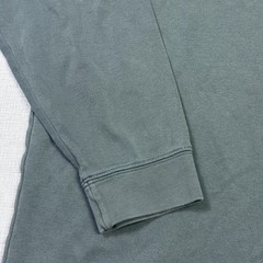 L.L. Bean Turtleneck Shirt Mens Large Green Long Sleeve Cotton Spandex Stretch