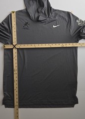 Nike Pro Dri-Fit Hoodie Mens L TaxSlayer Gator Bowl Football Gray Long Sleeve