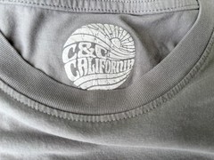 C&C California Pocket Crewneck short sleeve mens T Shirt Organic Cotton size 2XL