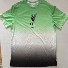 Nike T Shirt Adult Size Medium Tri Color Short Sleeve L.F.C. Liverpool Football