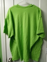 Gildan Mens Smart Basics T-Shirt Lime Green 2XL