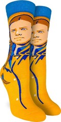 Men’s Famous and Historical People Socks Adult Novelty Dress Socks Crew Cut