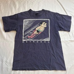 1990s Astro Boy Atom Vintage T Shirt Delta USA Made Anime Graphic Navy L