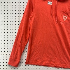 NEW Prince & Fox Long Sleeve Shirt Men Small Orange Hooded NWT $39