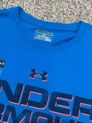 Under Armour Men HeatGear UA Wordmark Charged Cotton Loose SS Shirt (1283640)