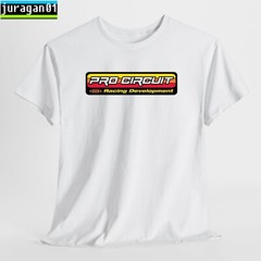 Pro Circuit Racing Gear Logo Black/Navy/Sport Grey/White/Red T-Shirt S-5XL