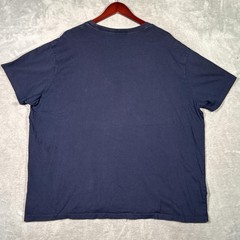 Polo Ralph Lauren Shirt Mens 2XB 2XL Big Blue Neon Big Pony Graphic Logo Tee