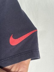 Nike USA Shirt Adult Small Navy Blue Athletic Cut Short Sleeve Pullover Tee LL15