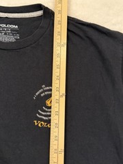 Volcom Stone Collectable Logo Black T-Shirt Men’s XL 100% Cotton Streetwear Rare