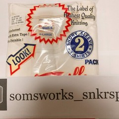 Whitesville WV73544 2-PACK T-SHIRT OFF-WHITE Size XL Men’s unused Made in Japan
