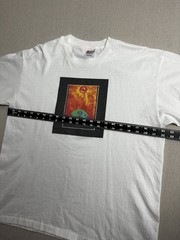Vintage 80s Hanes 50/50 Global Warming Earth Climate Change T-Shirt Men’s Large
