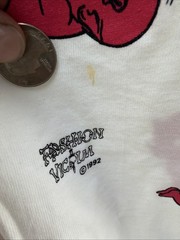 Vintage 1990s Devil Sex Funny Graphic Fashion Victim T Shirt Rare XL Extra Large